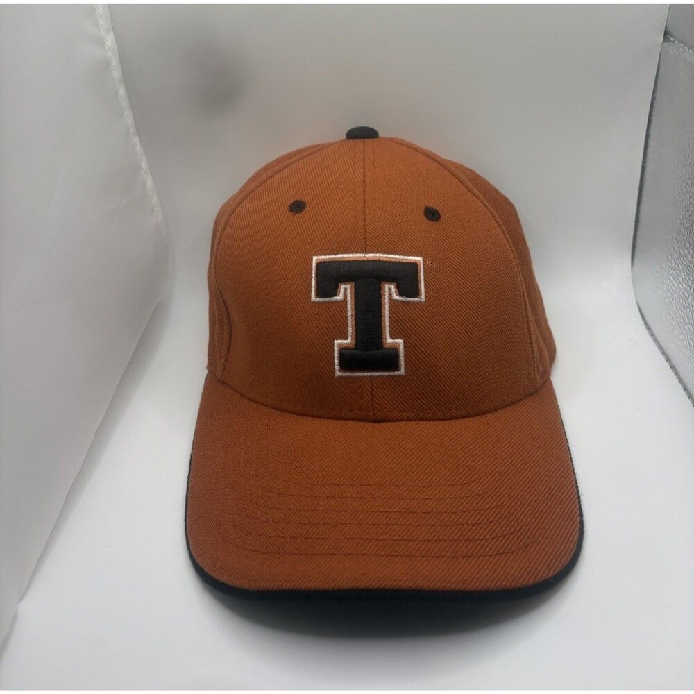 STARTER Texas Longhorns ‘T’ Strapback Hat Burnt Orange Horns NCAA RARE